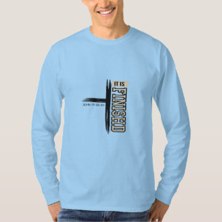 Está Consumado Camisa Masculina Manga Longa