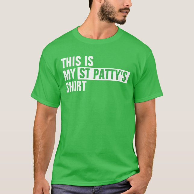 Esta é a camisa do meu ST PATTY (Frente)