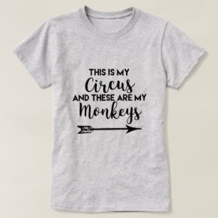 Esta é a camiseta das mulheres do meu circo