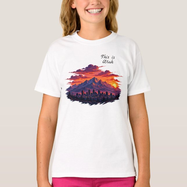 Esta é a camiseta de Utah (Frente)