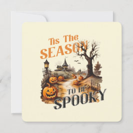 "Esta é a estação a ser assustadora", vintagem do 