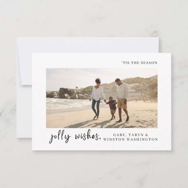 Esta é a estação | Cartão de Natal simples (Frente)