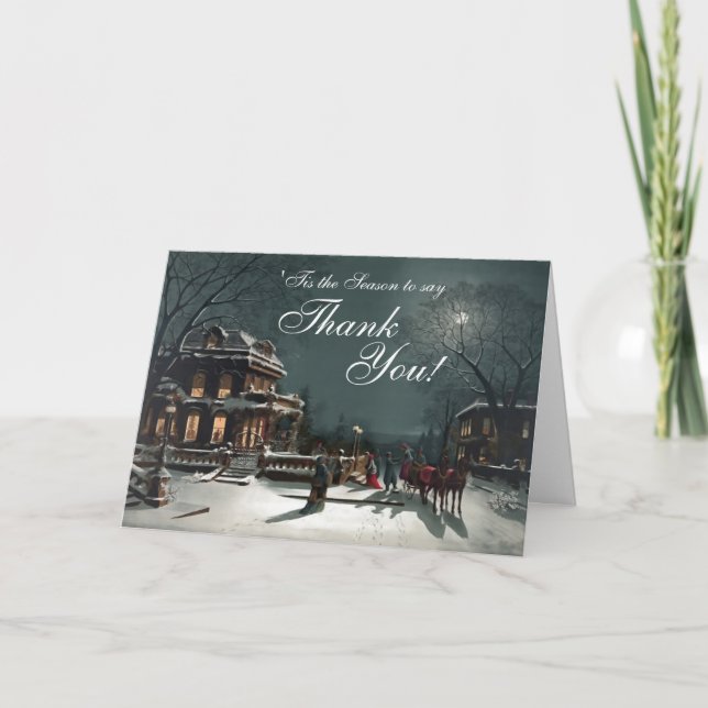 Esta é a estação Obrigado Cartão de Férias Comerci (Frente)