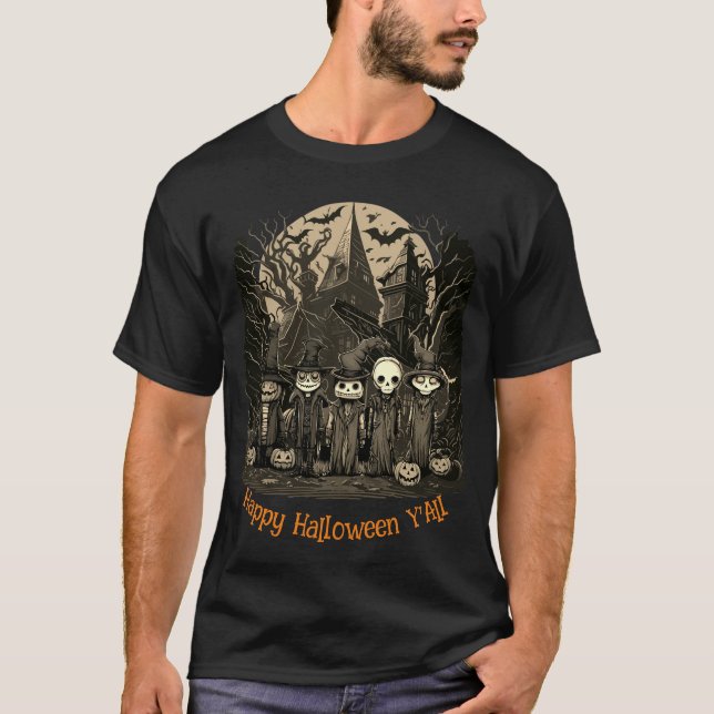 Esta é a estação para ser camiseta de Halloween as (Frente)