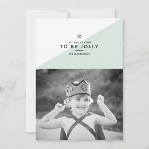 "Esta é a estação para ser um cartão de Natal de N