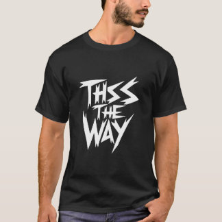 Esta é a forma de t-shirt de filmes fictícios