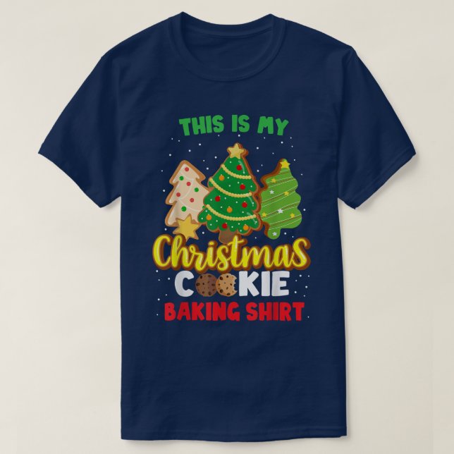 Esta É A Minha Árvore De Camisas De Natal (Frente do Design)