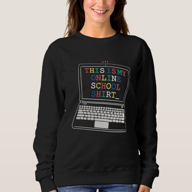 Esta é a minha camisa da escola online (Frente)