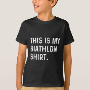 Esta É A Minha Camisa De Biatlo - Esqui De Esqui