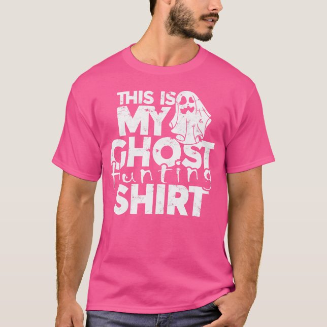 Esta É A Minha Camisa De Caça Fantasma - Fantasmas (Frente)