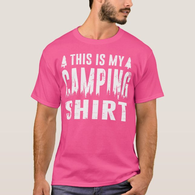 Esta É A Minha Camisa De Campanha Oferece Um Acamp (Frente)