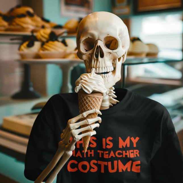 Esta É A Minha Camisa De Costume De Professora De  (This Is My Math Teacher Costume Shirt)