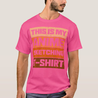 Esta É A Minha Camisa De Escoamento De Animes