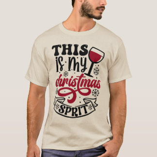 Esta É A Minha Camisa De Espírito De Natal