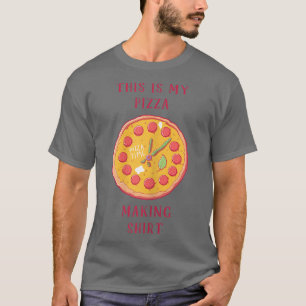Esta É A Minha Camisa De Fazer De Pizza Para Mulhe