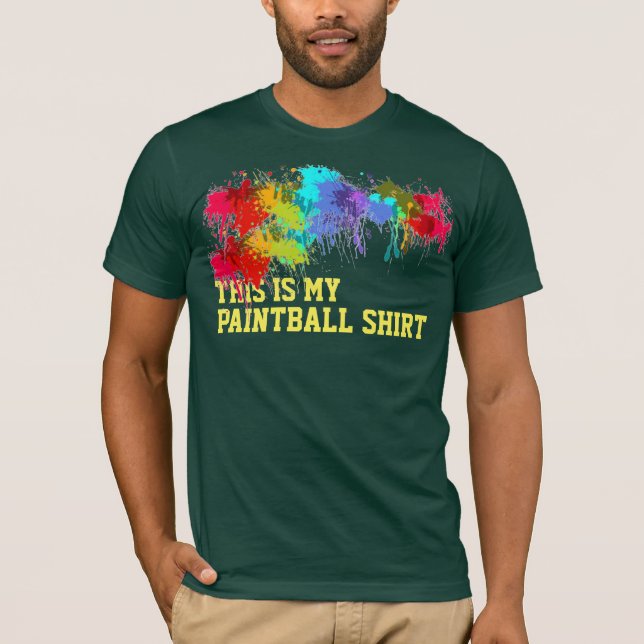 ESTA É A MINHA CAMISA DE PAINTBALL (Frente)