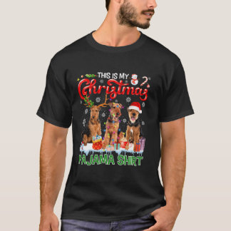 Esta É A Minha Camisa De Pijama Airedale Terrier D
