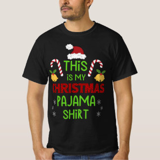Esta é a minha camisa de pijama de Natal