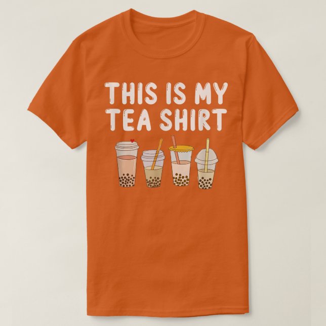 Esta É A Minha Camisa De Tea Engraçada Camisa De C (Frente do Design)
