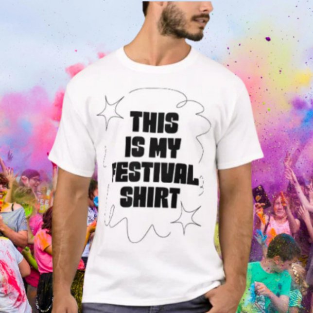 Esta É A Minha Camisa Do Festival (Criador carregado)