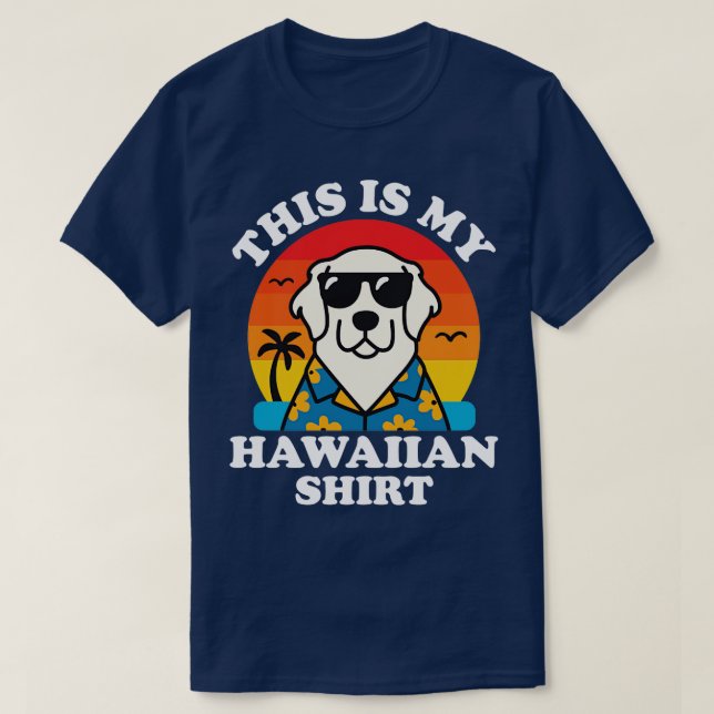 Esta É A Minha Camisa Havaiana (Frente do Design)