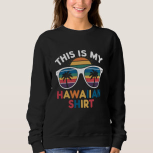Esta É A Minha Camisa Havaiana Festa De Costume Tr