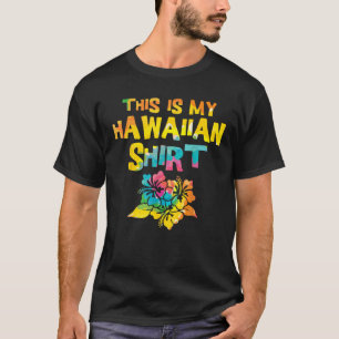 Esta É A Minha Camisa Hawaiana, Luau Tropical, Cos