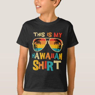 Esta É A Minha Camisa Hawaiana, Luau Tropical, Cos
