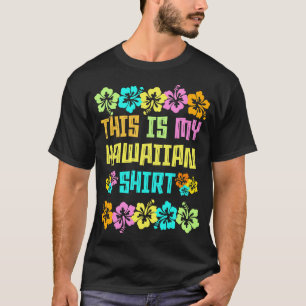 Esta É A Minha Camisa Hawaiana, Luau Tropical, Cos