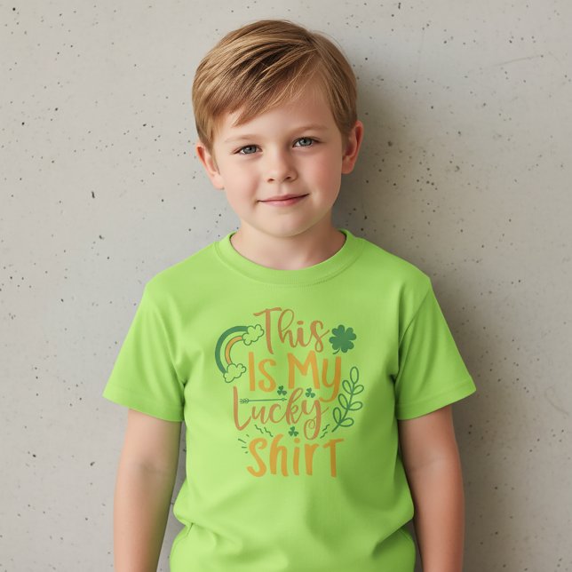 Esta é a minha camiseta do St Patrick Sortudo para (Criador carregado)
