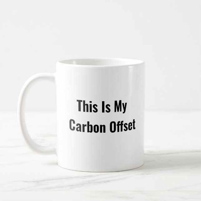 Esta É A Minha Caneca De Café Com Desvio De Carbon (Esquerda)