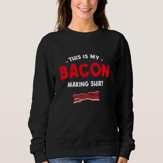 Esta É A Minha Comida De Conforto De Camisa Bacon (Frente)