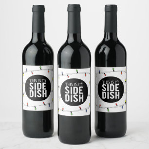 Esta É A Minha Etiqueta De Vinho De Natal