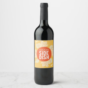 Esta É A Minha Etiqueta De Vinho De Queda Do Lado