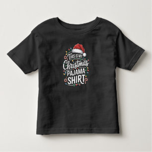 Esta É A Minha Família De Camisas Pajama De Natal
