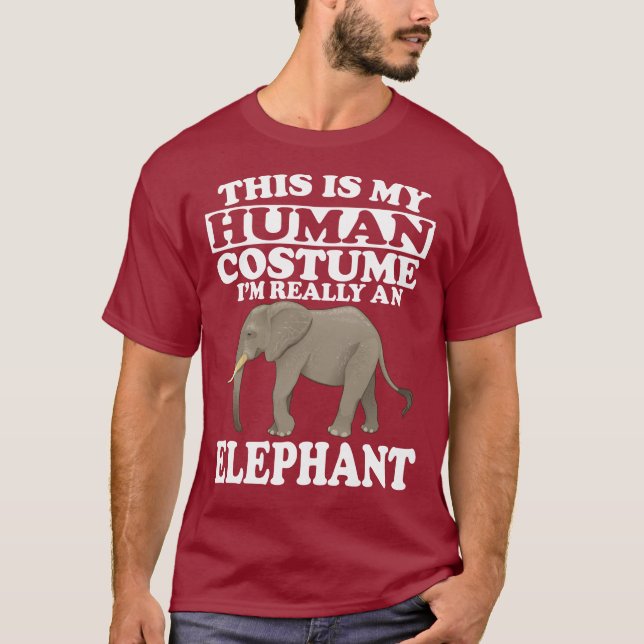 Esta é a minha fantasia humana, sou uma camiseta e (Frente)