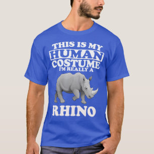 Esta é a minha fantasia humana, sou uma camiseta R