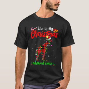 Esta É A Minha Girafa De Natal Pajama A Camisa Buf