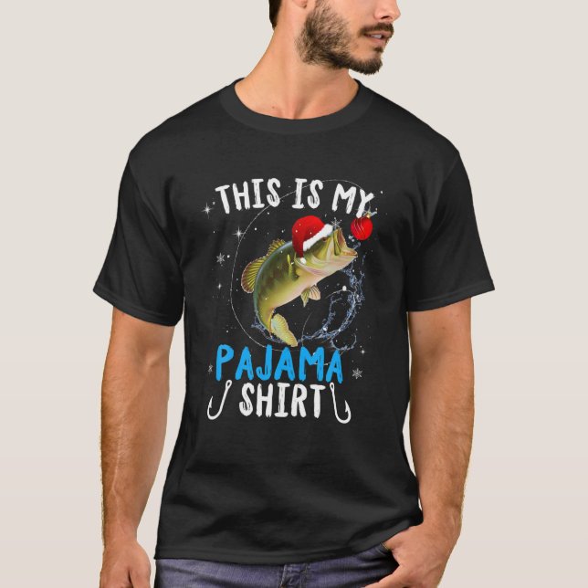 Esta É A Minha Pesca De Natal Com Camisetas De Nat (Frente)