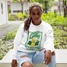 Esta é a minha Rua de camisa bebendo de sorte. Dia