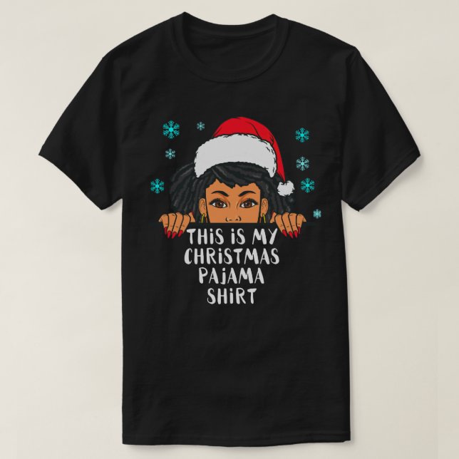 Esta é a minha suéter de natal negra (Frente do Design)