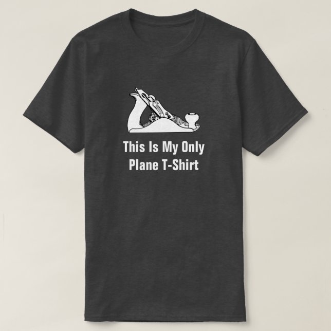 Esta É A Minha Única Camiseta De Avião (Frente do Design)
