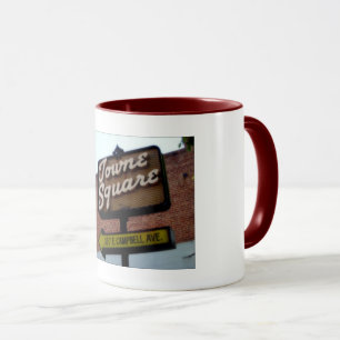 Esta é Campbell CA, Caneca de Sinalização da Towne