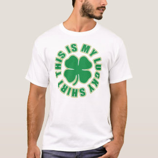 Esta é minha camisa afortunada