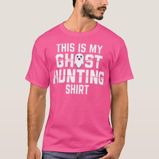 Esta É Minha Camisa de Caça a Fantasmas - Fantasma (Frente)