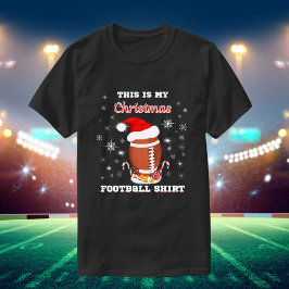 Esta é Minha Camisa de Futebol de Natal Com Lanche