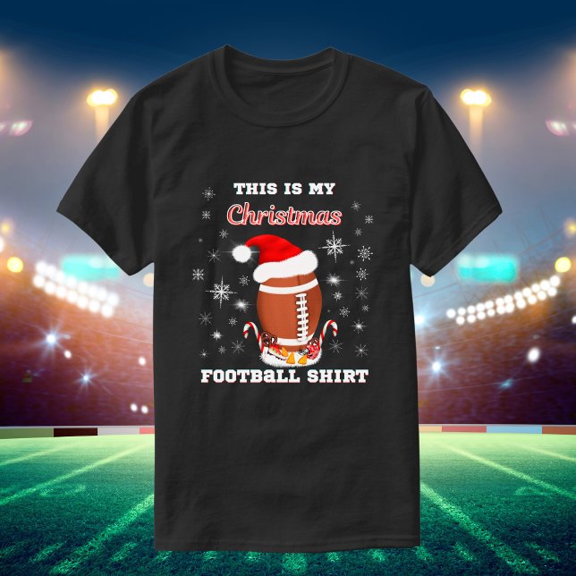 Esta é Minha Camisa de Futebol de Natal Com Lanche (Criador carregado)