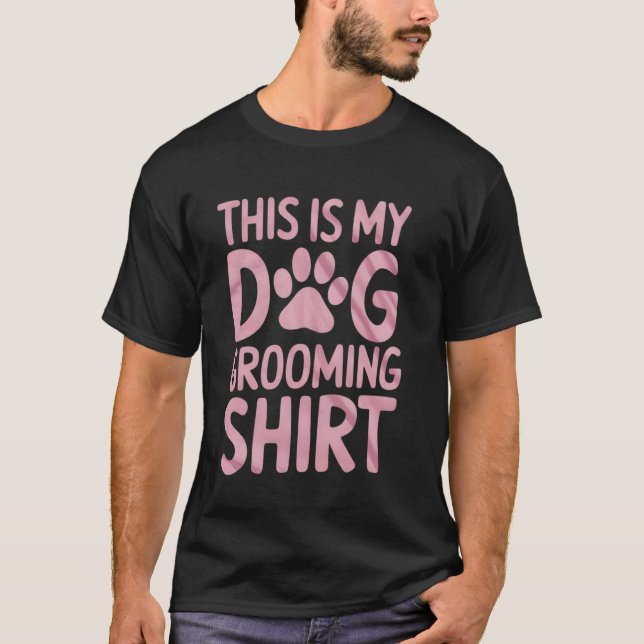 Esta É Minha Camisa De Higiene Do Meu Cachorro Imp (Frente)