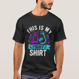 Esta É Minha Camisa de Luta Prevenção de Suicídio