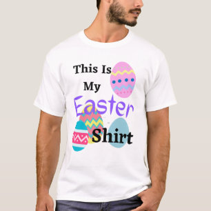 Esta é Minha Camisa de Páscoa 4 Ovos